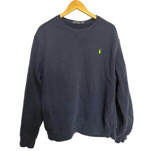 Polo by Ralph Lauren Blue and Green Crewneck Sweater